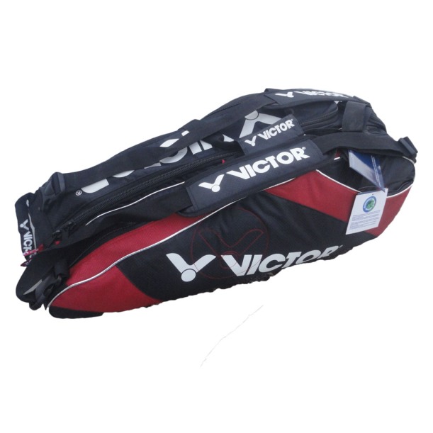 Victor Single Thermo Badminton Kit Bag -Black & Red 1